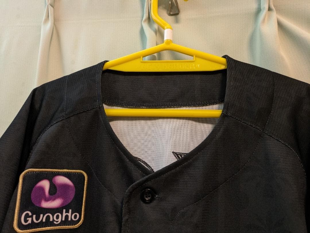 千葉ロッテマリーンズ 和田康士朗 63 M ユニフォーム BSW　黒 紫青①