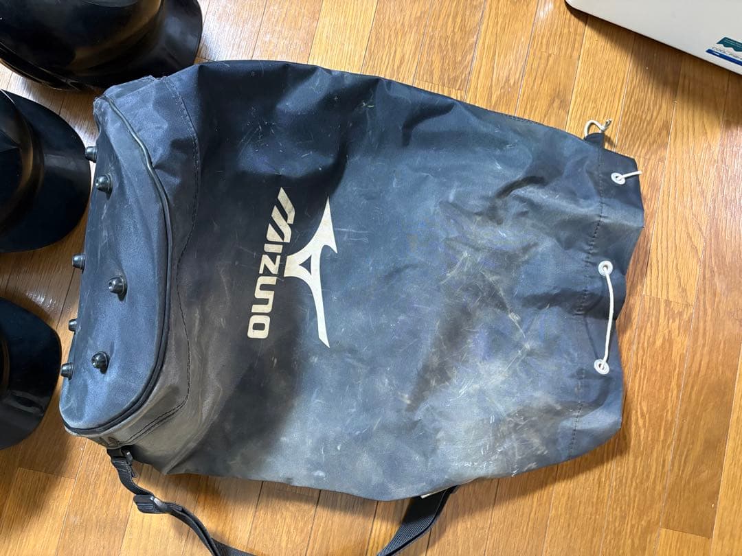 バッティングヘルメット 6個セット 黒　ヘルメットケース