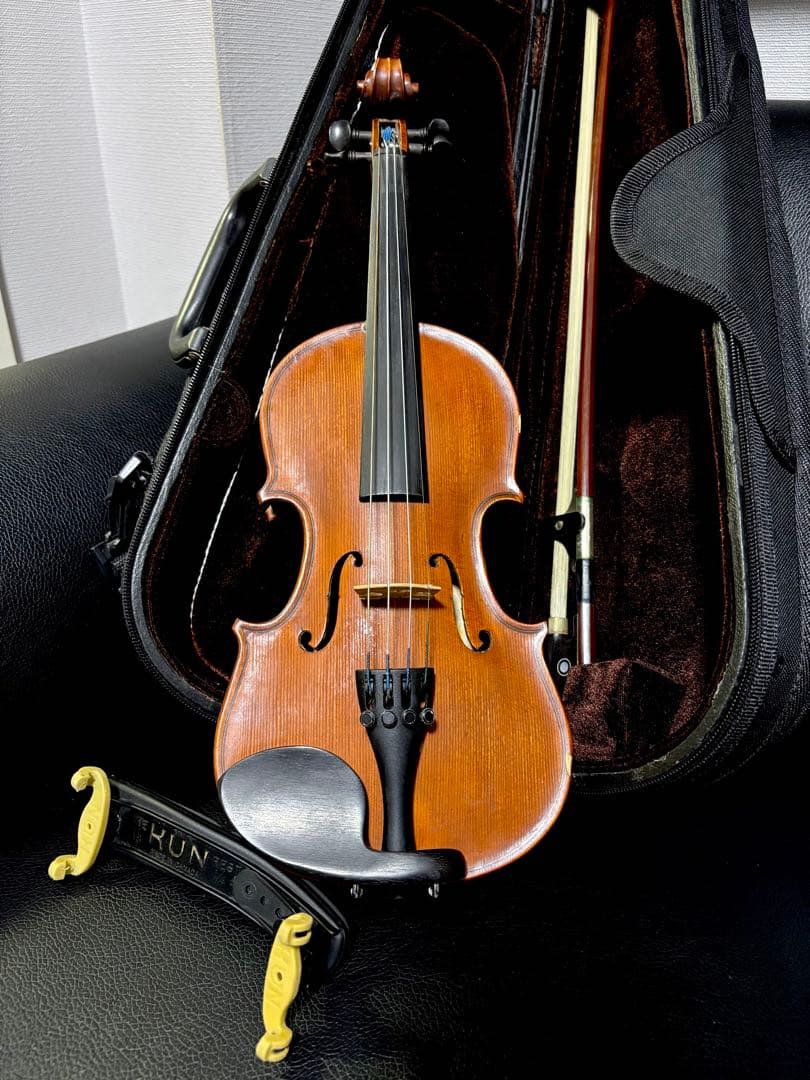GLIGA gems 1/10 分数 バイオリン 本体 弓 ケース 肩当 セット