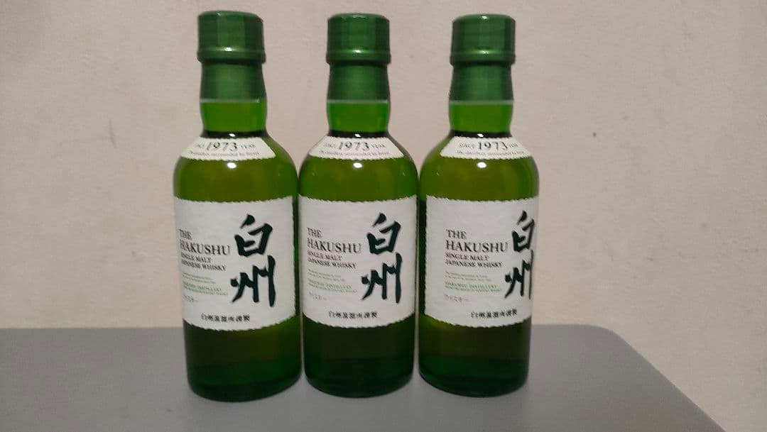 山崎・白州 ミニボトル180ml ウイスキー6本セット