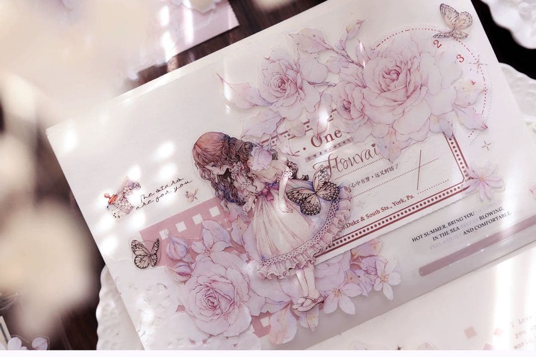 小白家文創《微醺》海外マスキングテープ　マステ 【2029】