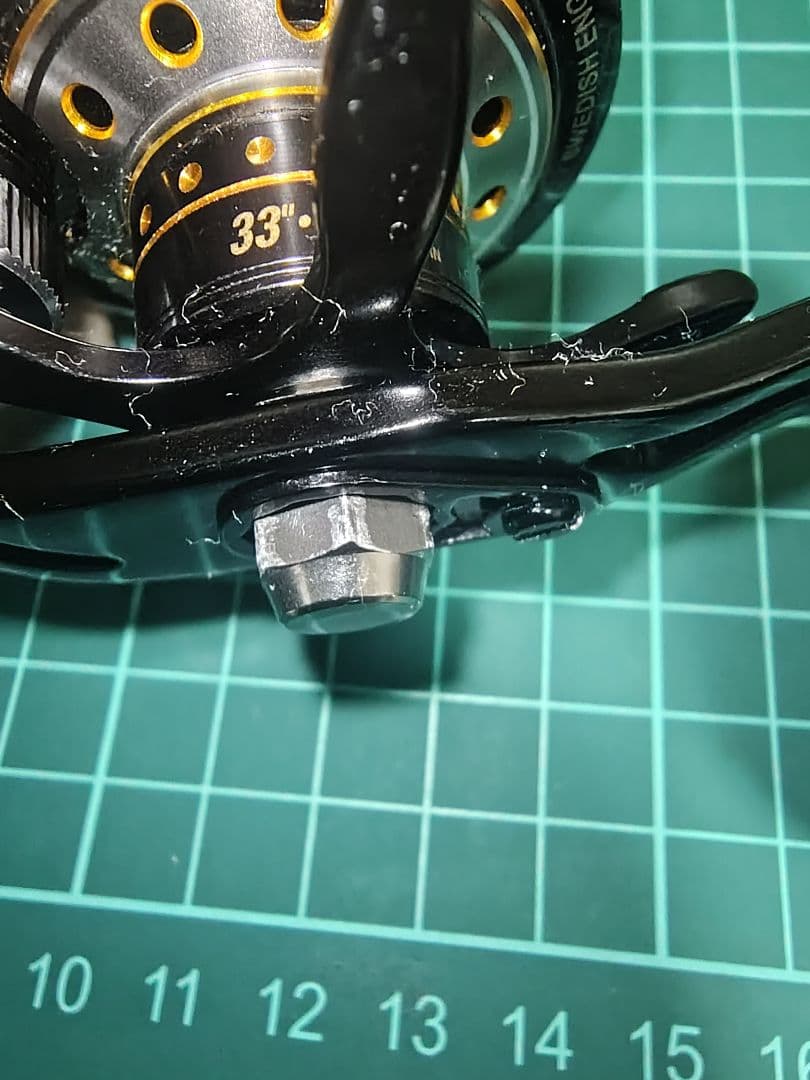 アブガルシア　レボ　ビッグシューターコンパクトL　スプールがパワークランク仕様