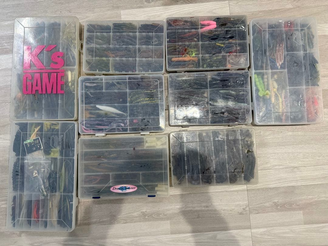 ワーム　超大量セット　ソフトルアー