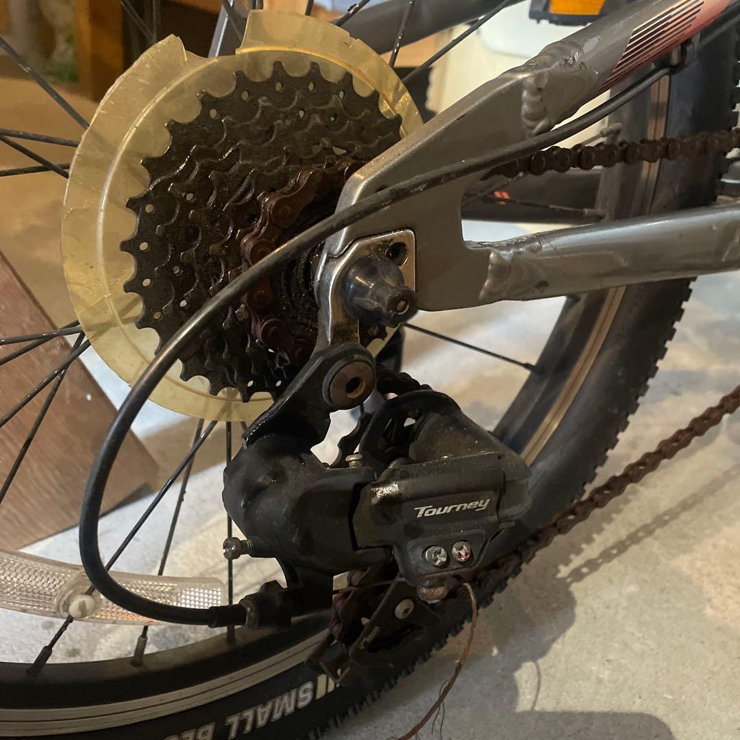 GT stomperキッズマウンテンバイク 20インチ シルバー　引き取り限定