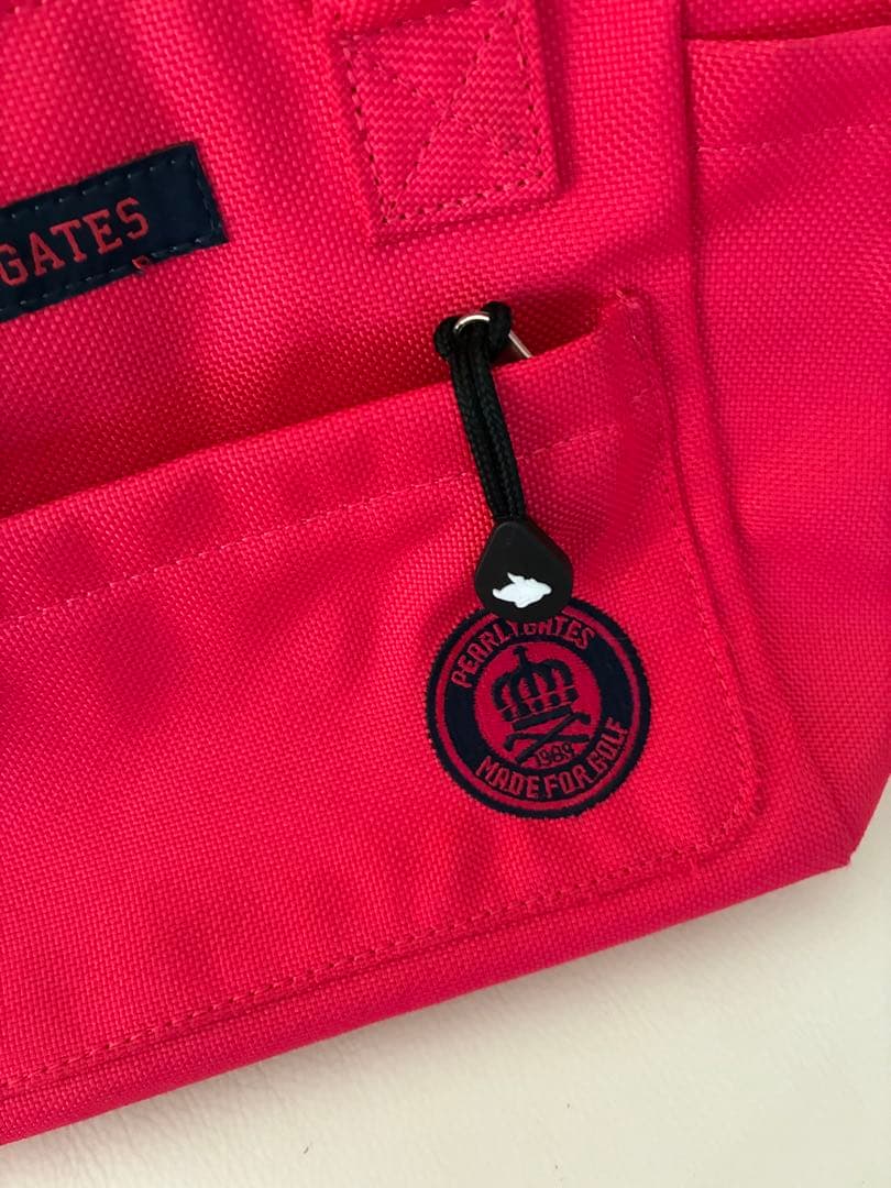 PEARLY GATES ゴルフバッグ 赤