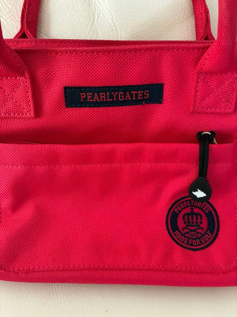 PEARLY GATES ゴルフバッグ 赤