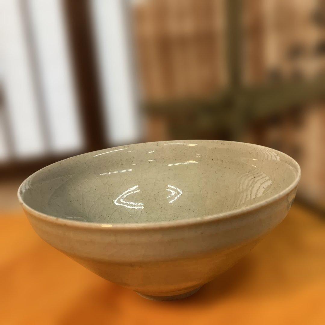 茶道具　白天目茶碗　加藤唐三郎　造　(尾州徳川家御用窯) 共箱　N286TK