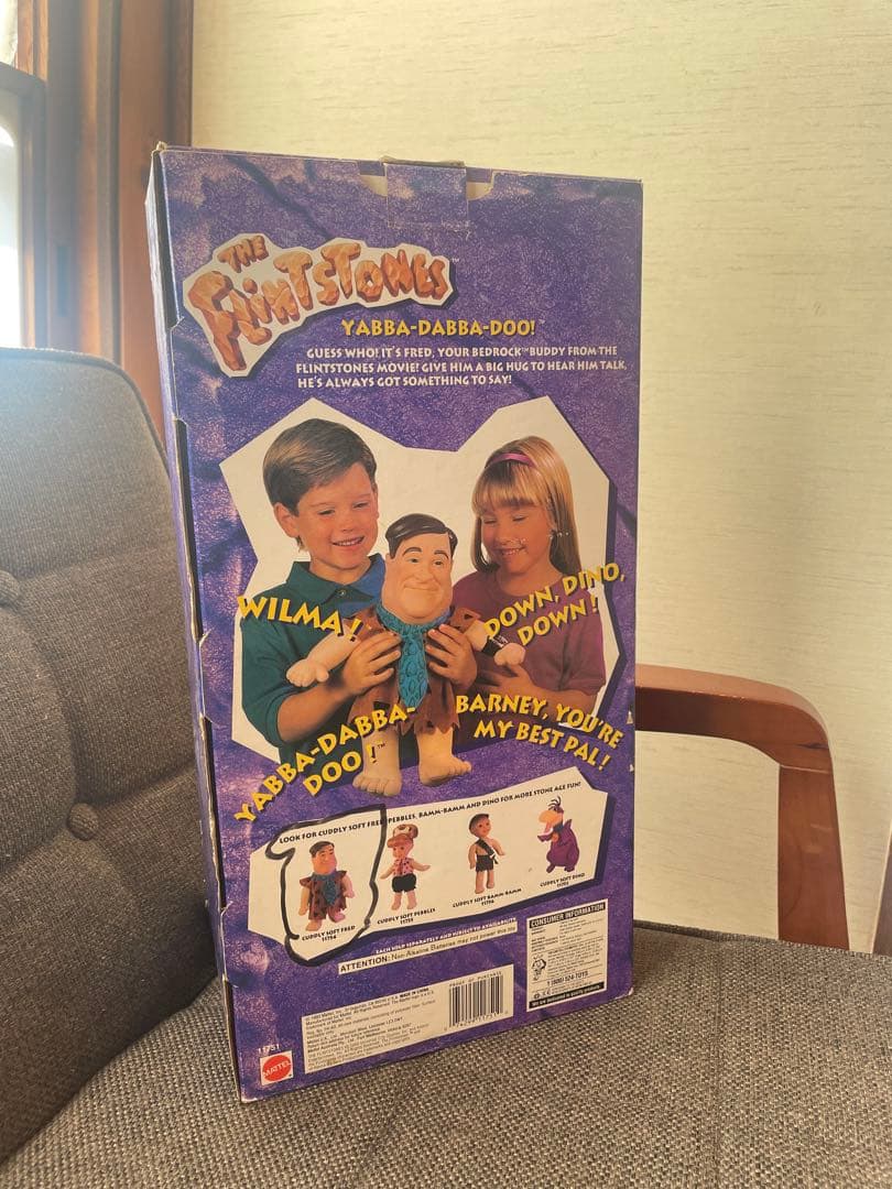 フレッド・フリントストーン トーキングフィギュア(ジャンク)動作未確認