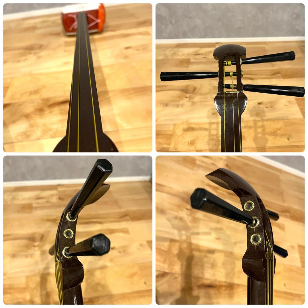 三味線　ハードケース付 小物付 和楽器セット