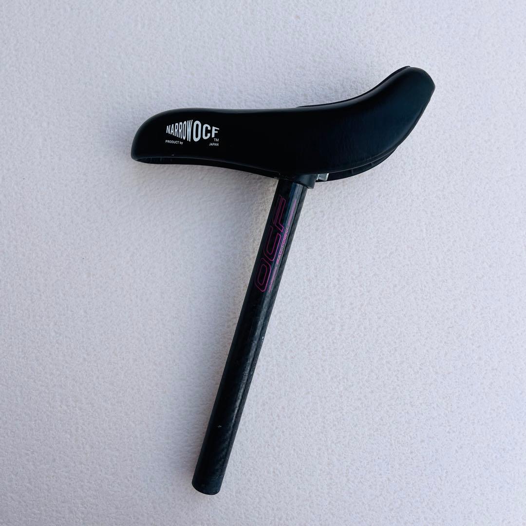 OCFナローサドルとOCFカーボンシートポストのセット(中古)