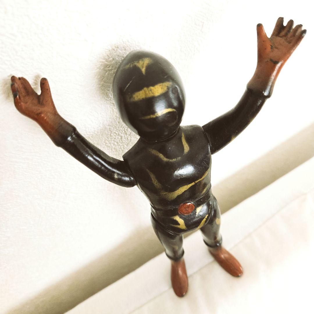 土の化身　当時ものソフビ　愛の戦士レインボーマン