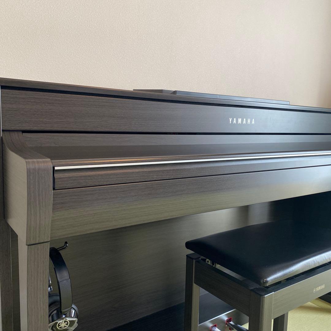 YAMAHA 電子ピアノ ダークウッド イス付き