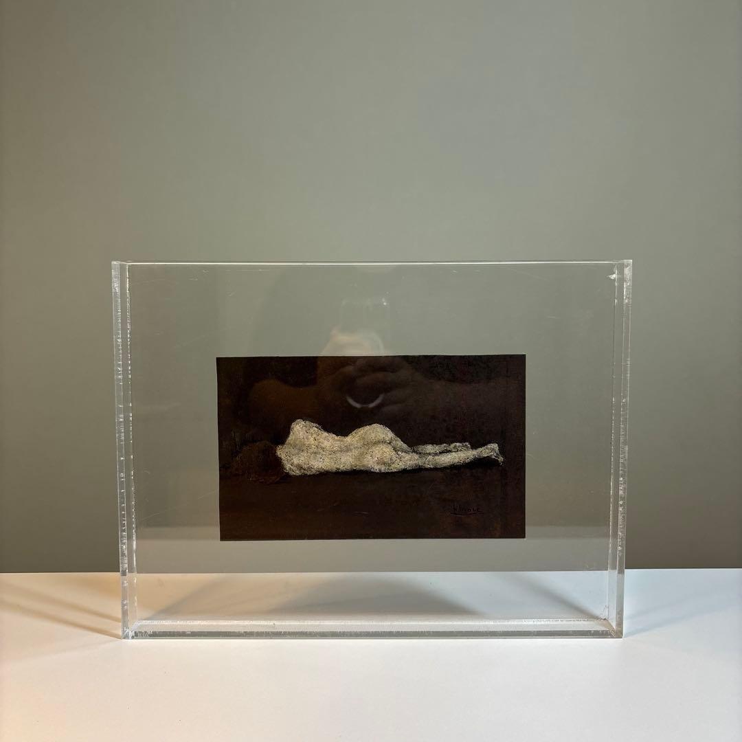 横たわる女性のアート アクリル コンテンポラリ 現代芸術 ポストモダン