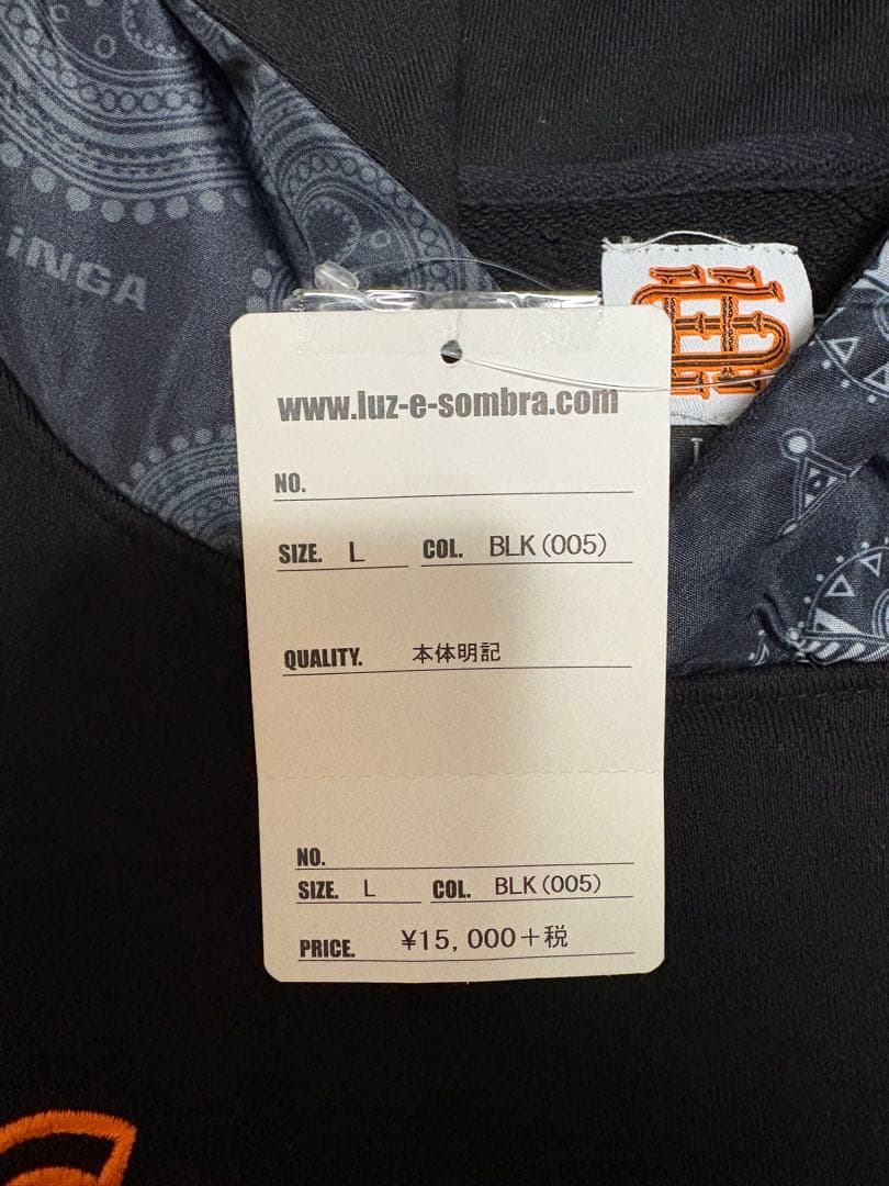 [完売品] LUZeSOMBRA × SEESEEコラボパーカー