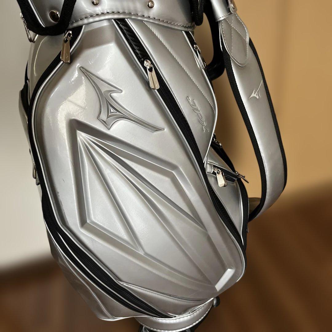 MIZUNOミズノ キャディバッグ　5LJC2233 シルバー 美品