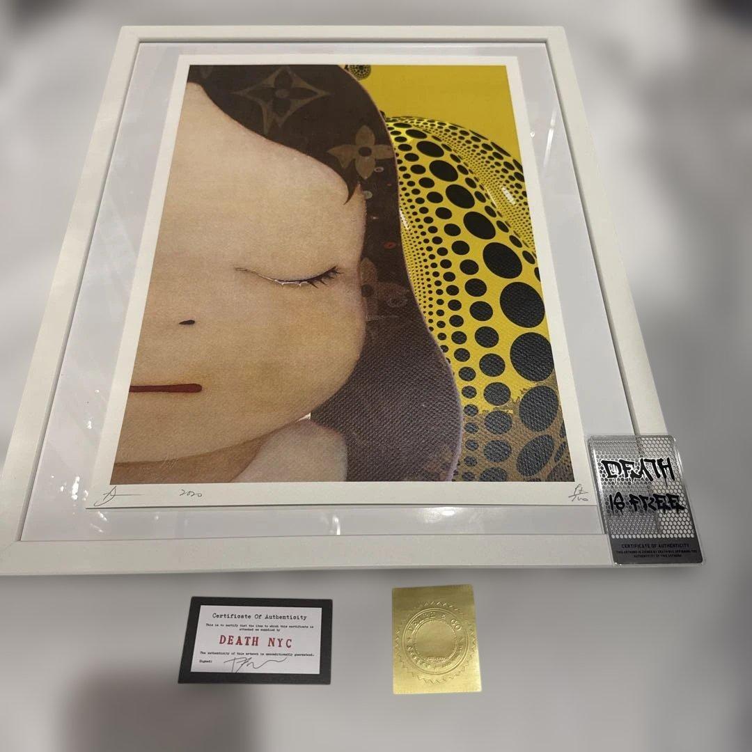 DEATH NYC アート　世界100枚限定　奈良美智　草間弥生　ヴィトン