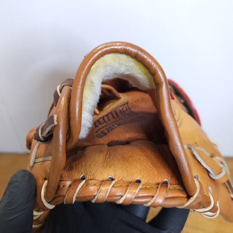 ローリングス 村田兆治モデル 直筆サイン入り 缶バッチ付 未使用品 軟式グローブ