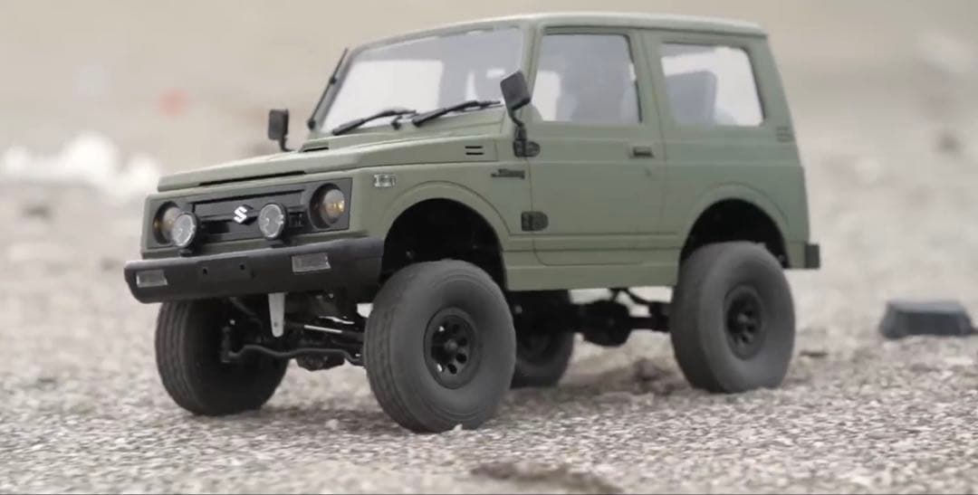 【美品】WPL C-74 1/10 4WD ジムニー オリーブ（ベースラジコン）