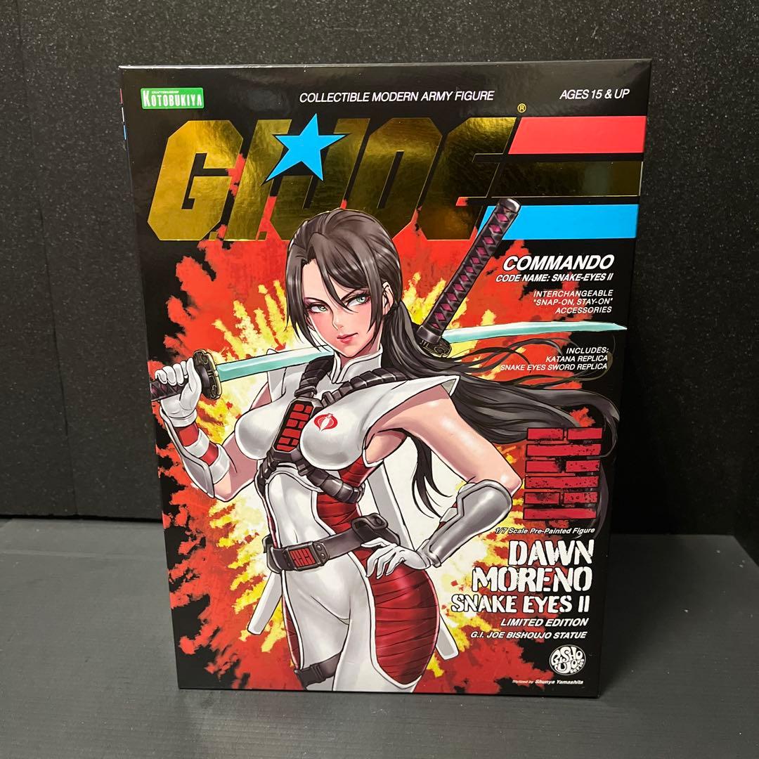 限定版　ドーン・モレノ　コトブキヤ　美少女シリーズ　G.I.JOE フィギュア