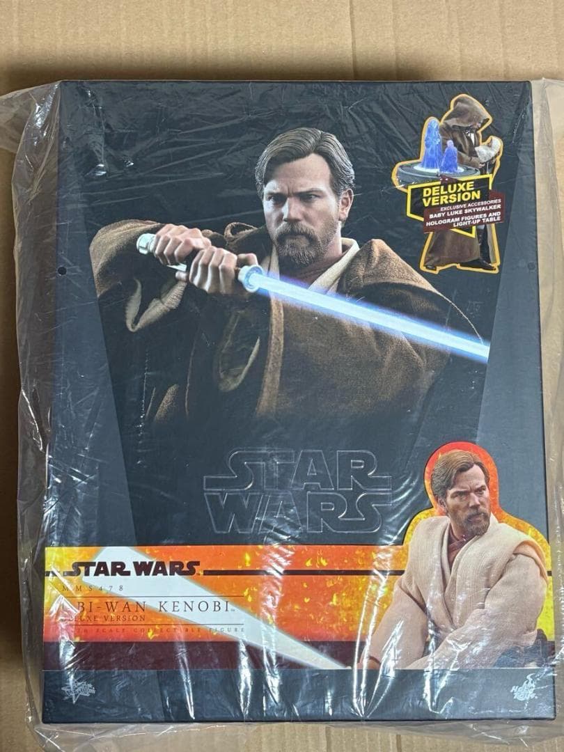 ホットトイズ　オビ＝ワン・ケノービ デラックス版　限定版のボーナスパーツ付き。