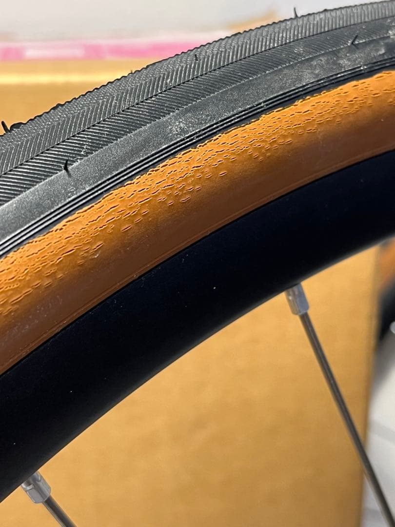 700C DISCブレーキ 28Hリム チタンスポーク 手組ホイールセット