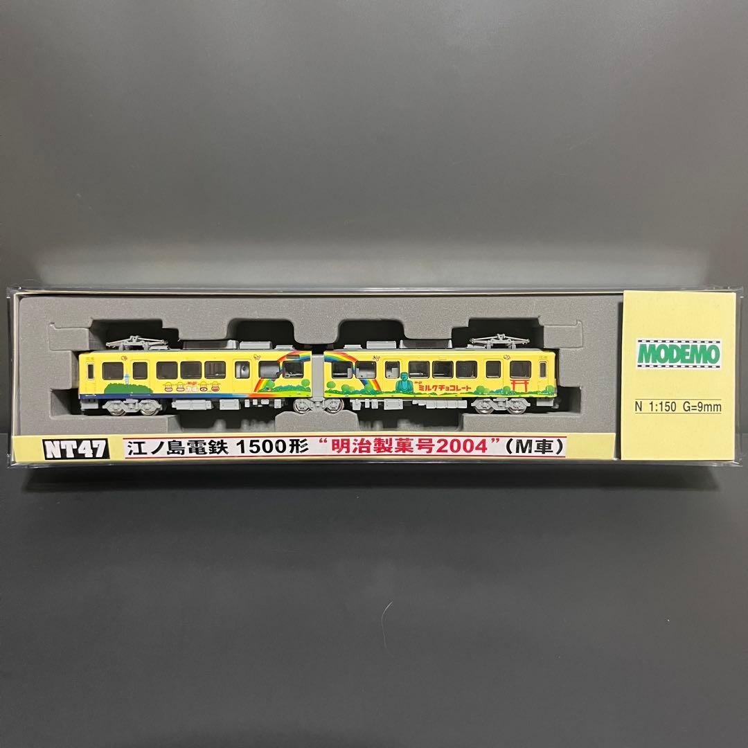 Nゲージ modemo NT47 江ノ島電鉄 1500形 \"明治製菓号2004\"