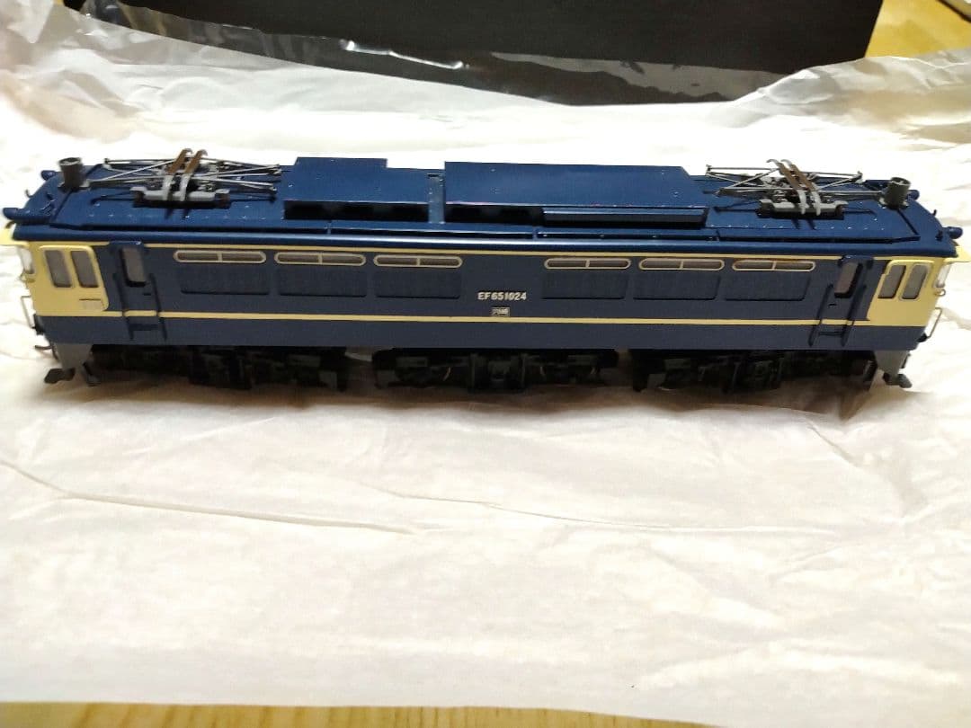 天賞堂HOゲージEF65形1000番台ブルートレイン牽引電気機関車　ブラスモデル
