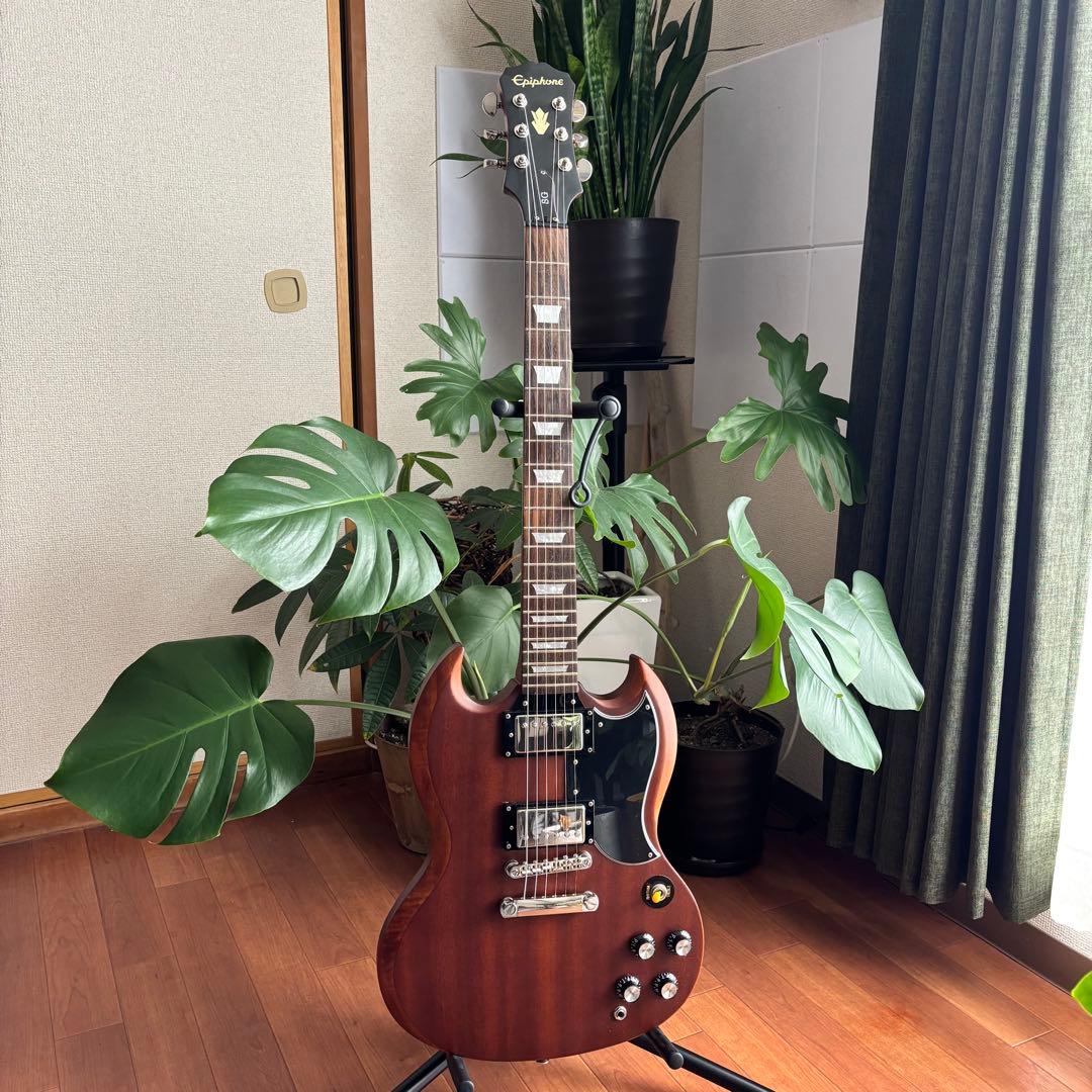 ギター Epiphone Faded G-400 Worn Brown SG