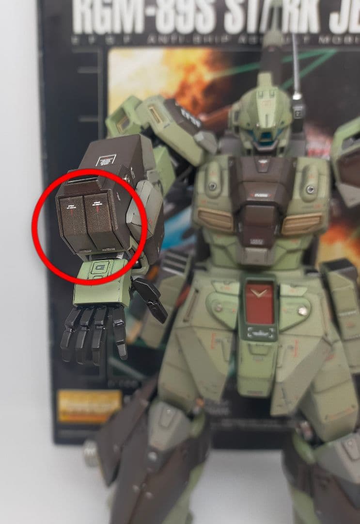 MG スタークジェガン 全塗装完成品