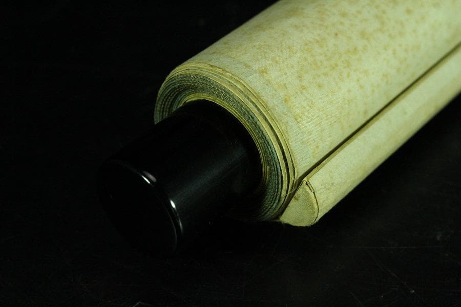 大田垣蓮月 筆 短冊 和歌 軸(K-YC545)