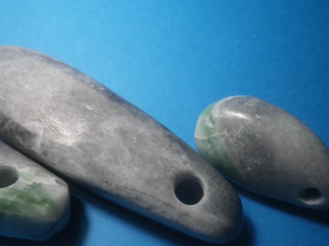 ☆専用☆石笛　翡翠　２５０４００