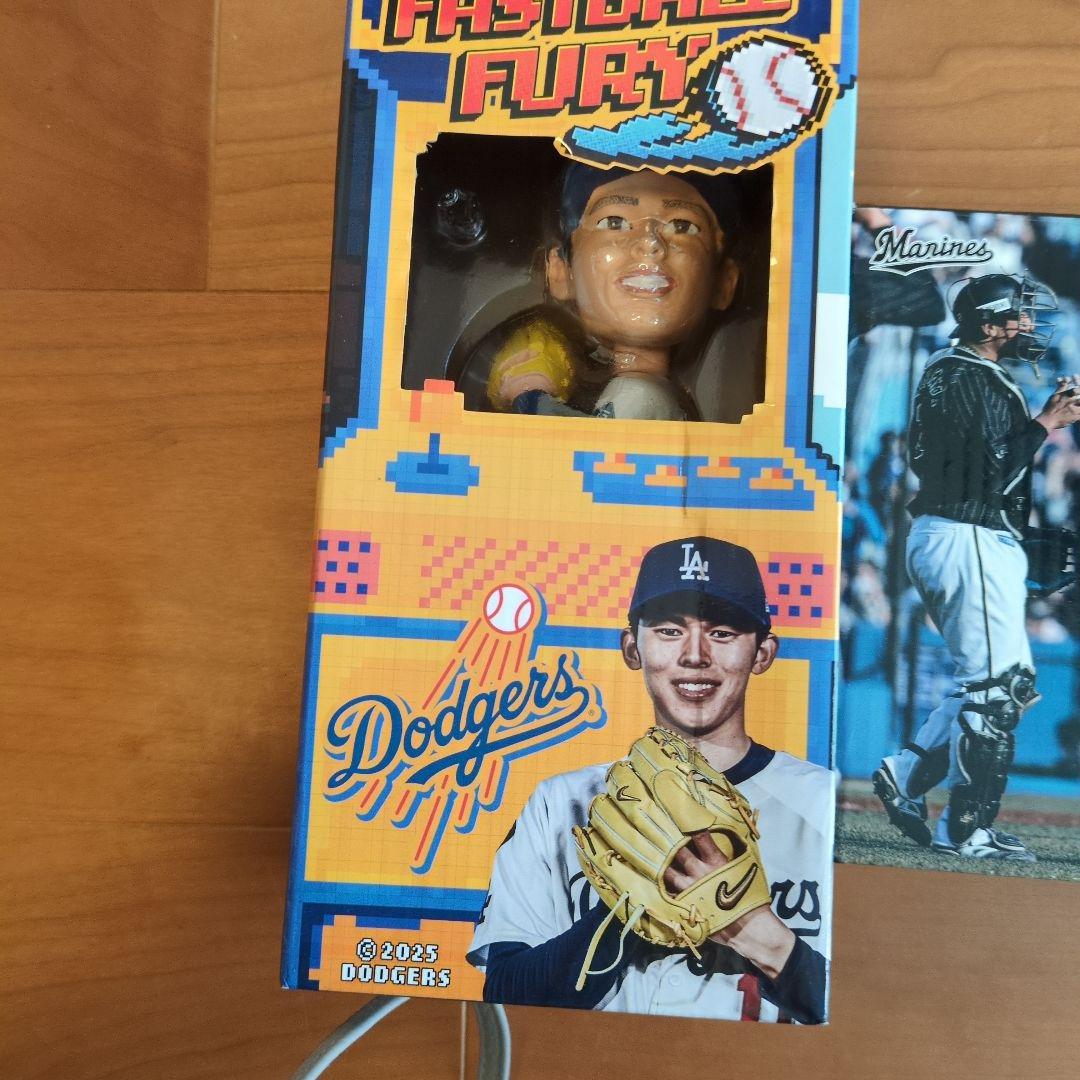 佐々木朗希　ボルブヘット　ドジャース　ロッテ　セット　新品未使用　非売品