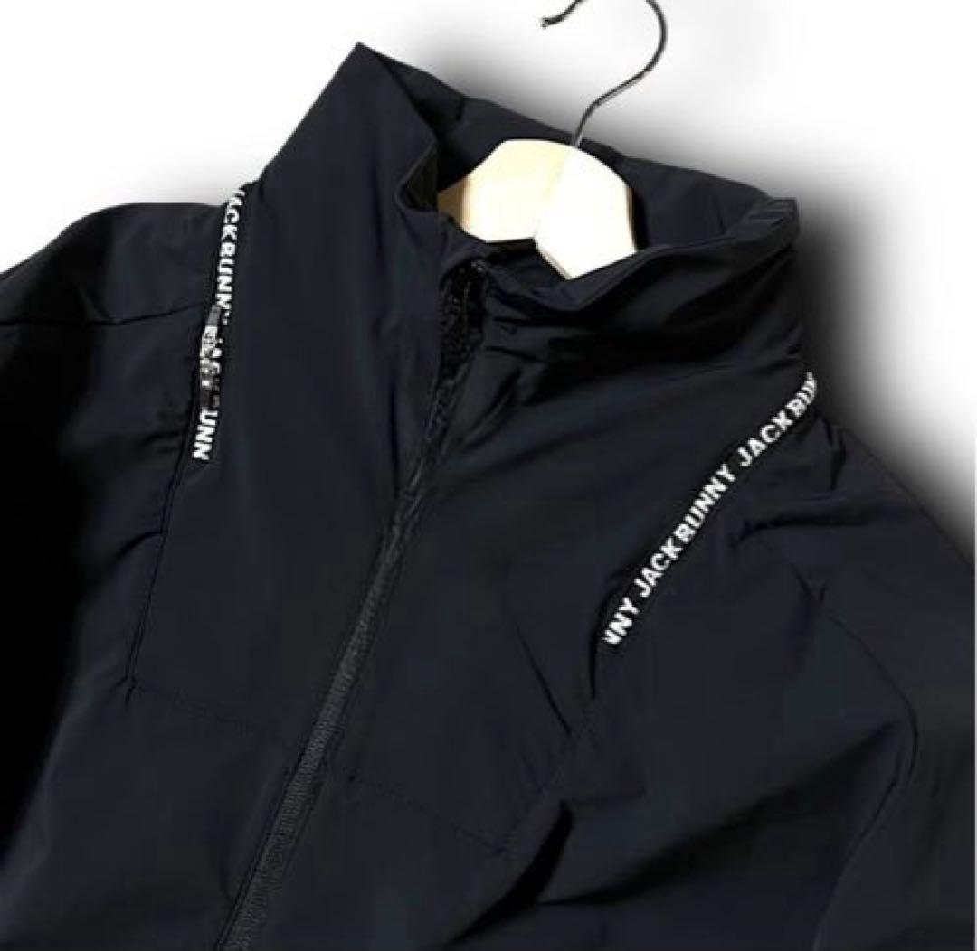 【土日限定値下げ中】ジャックバニーナイロンストレッチジャケット 黒