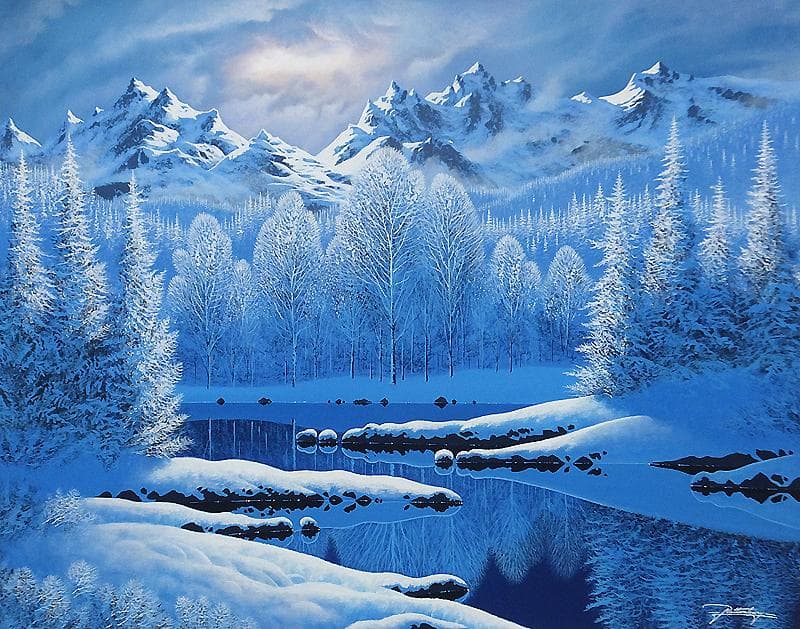 ジョン・ラッテンベリー「ブルーリフレクション」