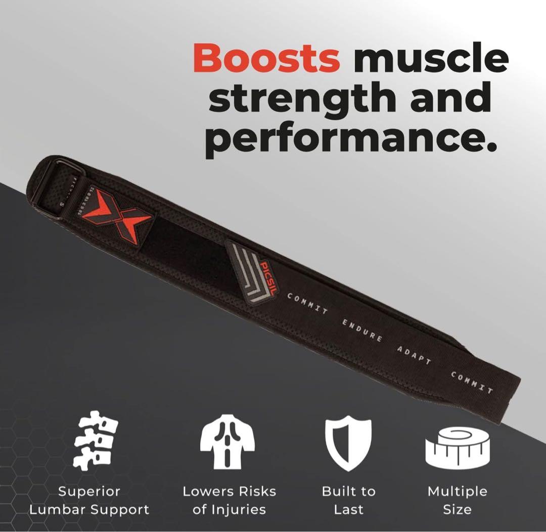 【新品・正規品】picsil リフティングベルト XL トレーニングベルト