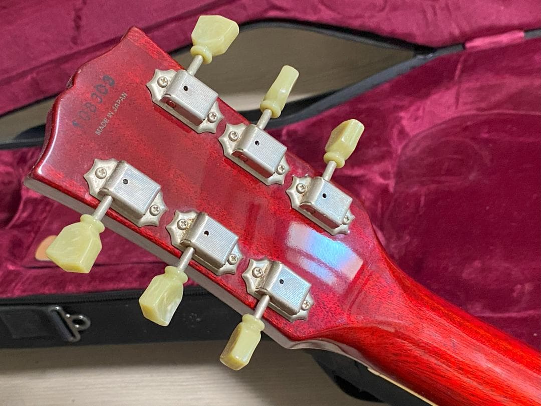 【都内手渡しのみ】Epiphone LPS-80 レスポール セミハードケース付