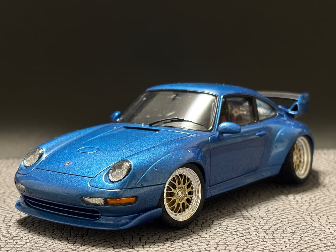 タミヤ ポルシェ911 GT2 1/24 プラモデル 完成品