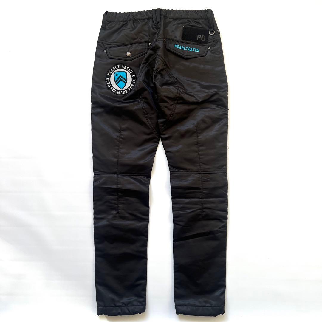 Pearly gates パーリーゲイツ　ワッペン　中綿　パンツ　ナイロン　M