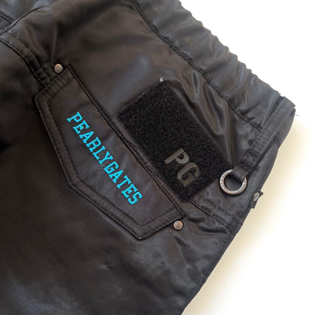 Pearly gates パーリーゲイツ　ワッペン　中綿　パンツ　ナイロン　M