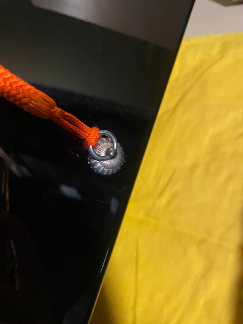 新品　保管品　輪島塗　慶塚漆器工房　定紋蒔絵　免状筥　文庫　共箱　黄色袋付き