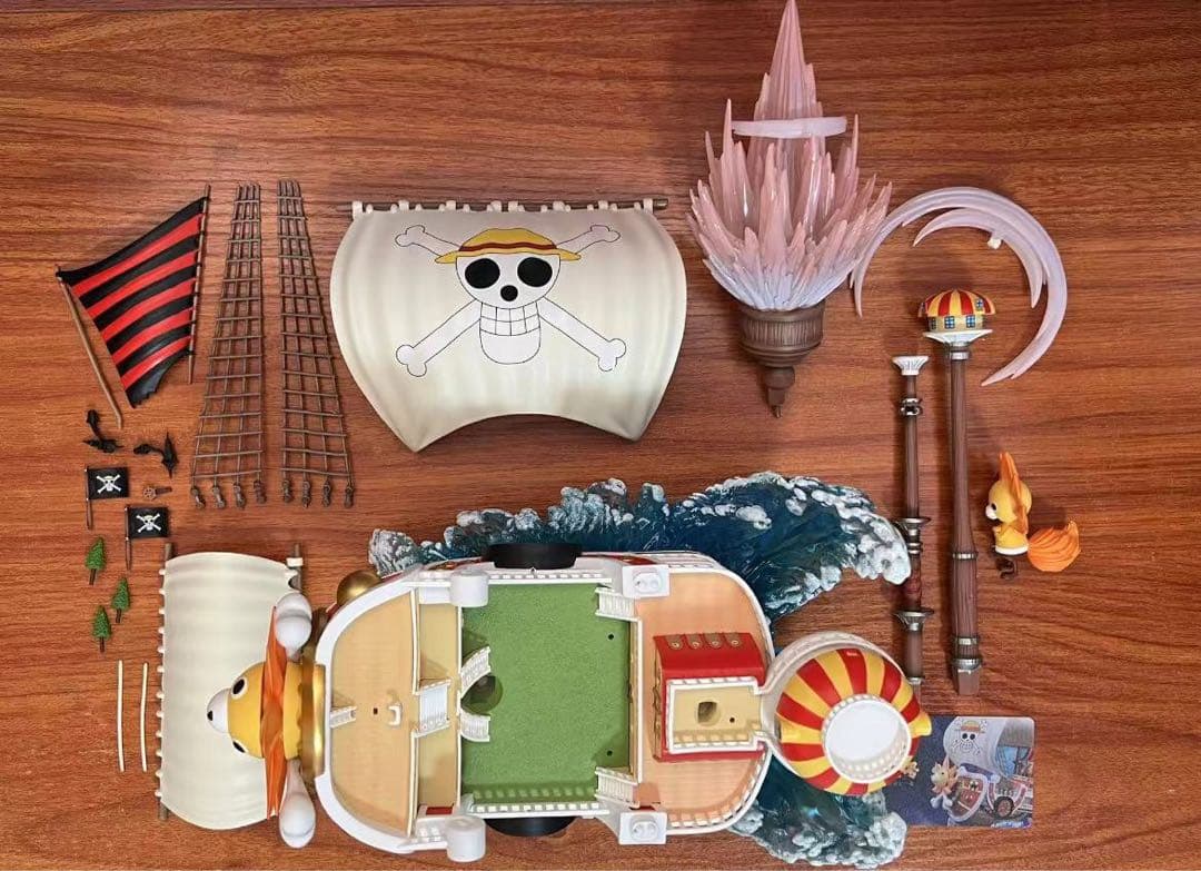 ワンピース サウザンドサニー号 ガレージキット ガレキ スタチュー①