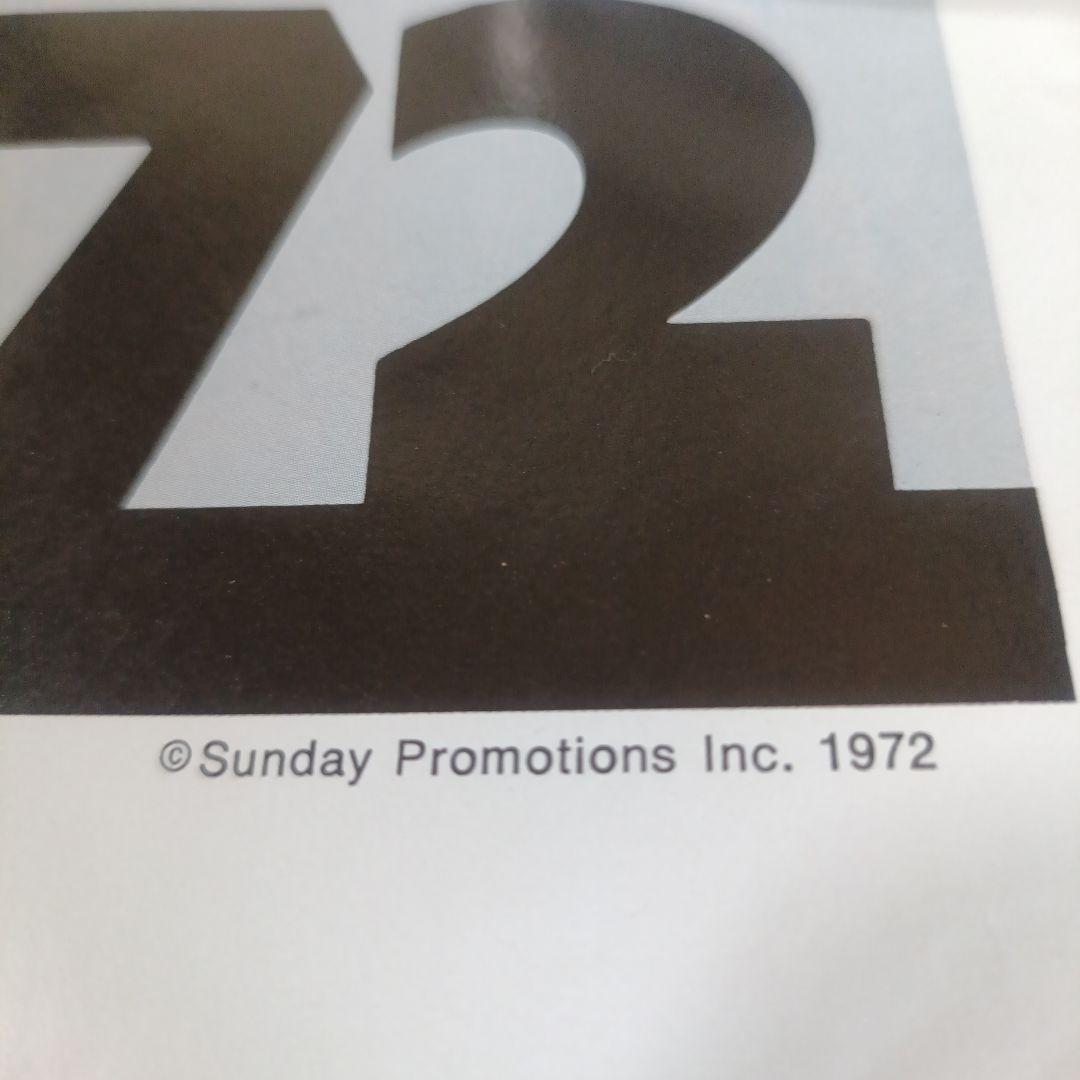 Rolling Stones American Tour 1972 ポスター