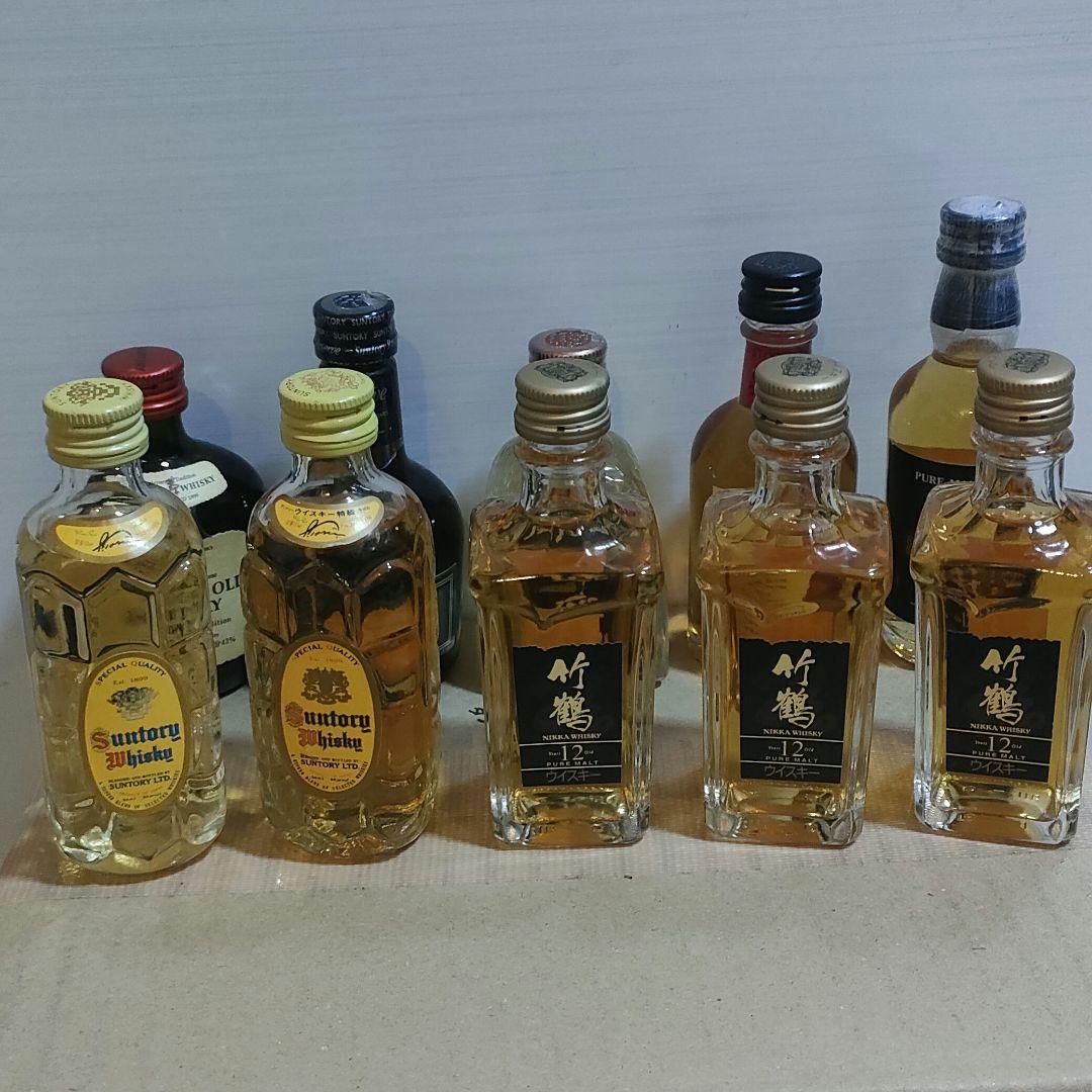 サントリーウイスキーコレクション ミニボトル10本セット