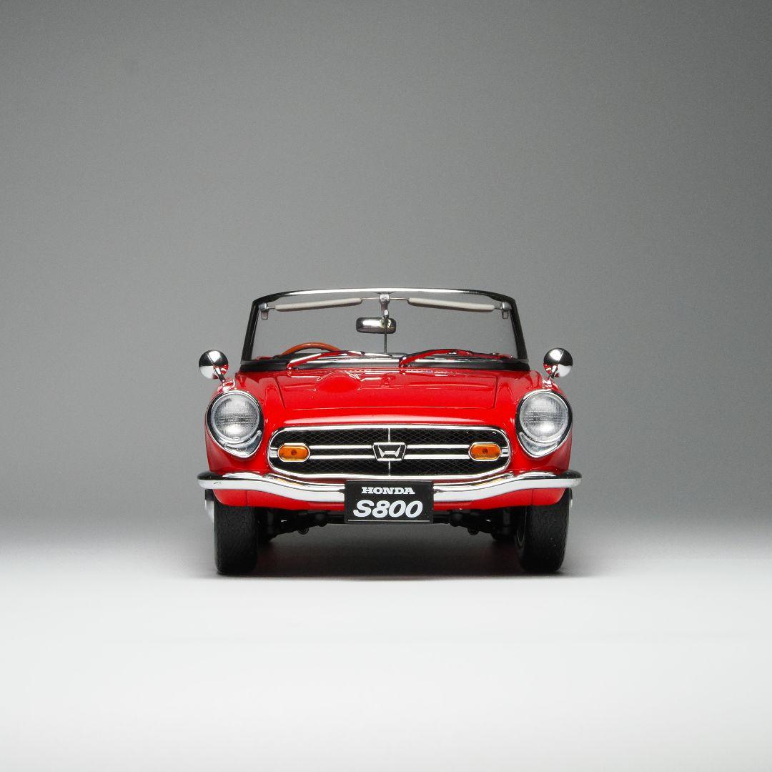 オートアート 1/18 ホンダ S800 レッド