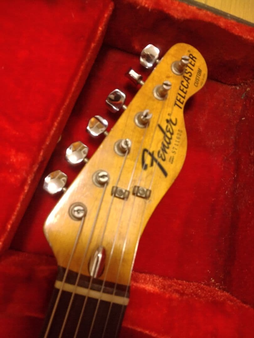 Fender 1977 Telecaster Custom 漆黒指板 ビンテージ