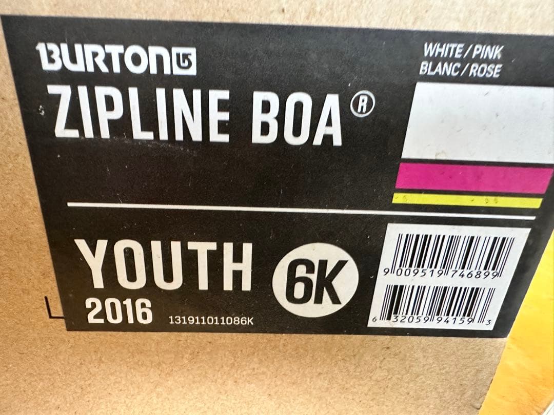 Burton Zipline Boa 24.0㎝　ピンク