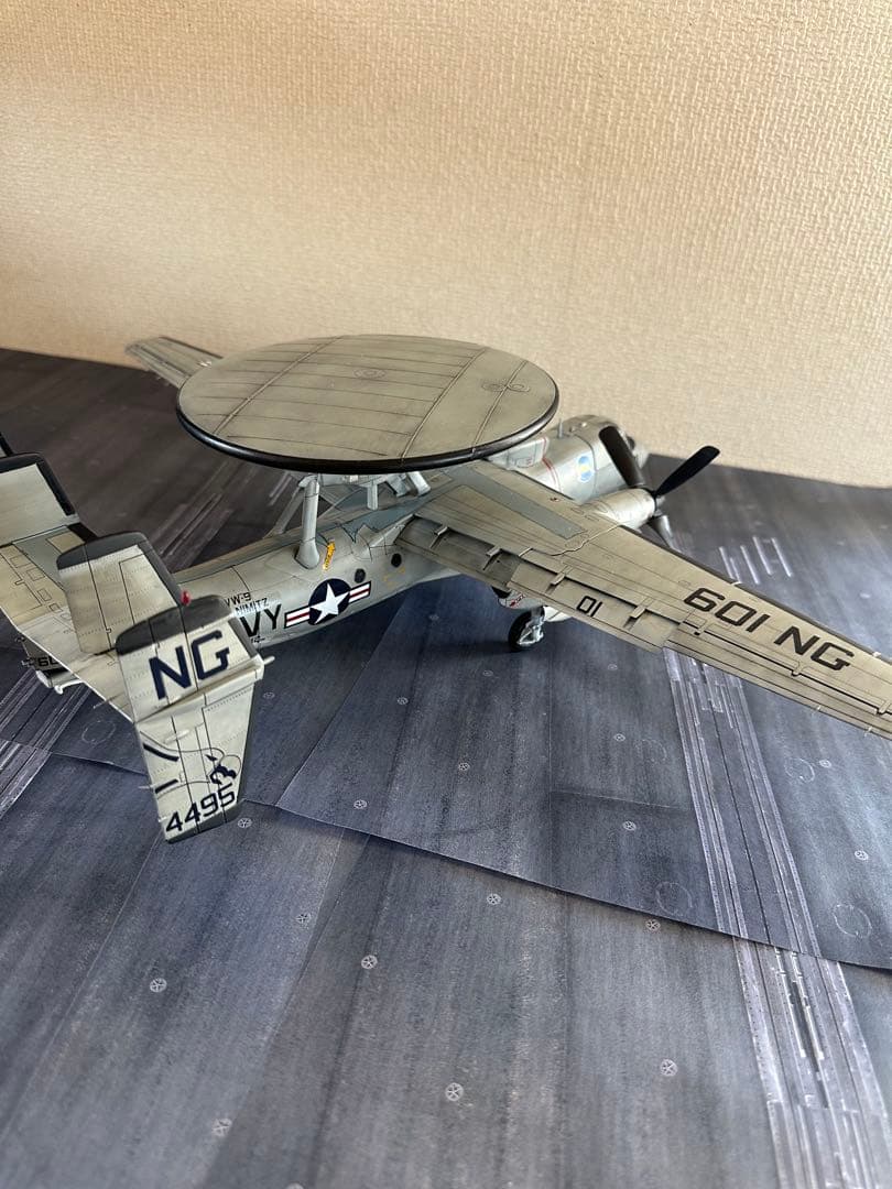 US NAVY E2C HAWKEYE. 完成品