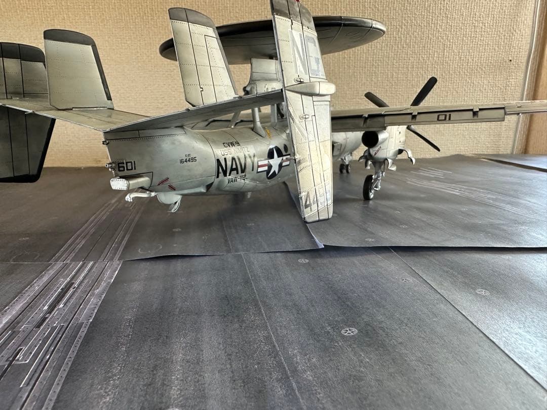US NAVY E2C HAWKEYE. 完成品