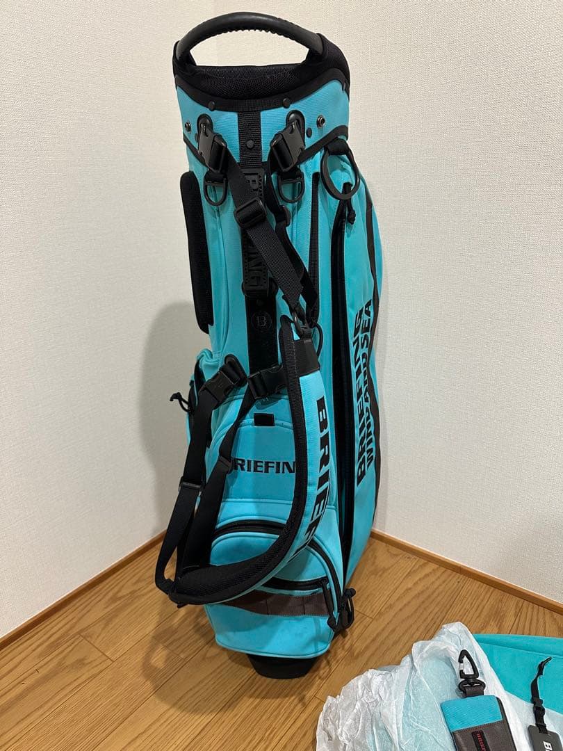 値下BRIEFING WINDANDSEAコラボ　キャディバッグ　ゴルフバッグ