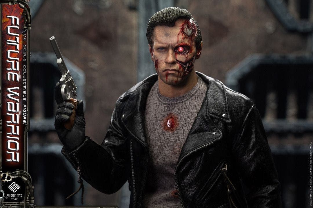 PRESENT TOYS PT-SP80 ターミネーターT-800バトルダメージ